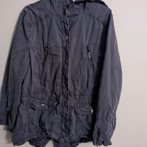 ⭐$7 WHEN BUNDLED ⭐Charcoal Hooded Jacket